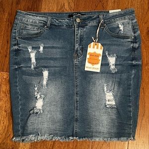 Women’s Wax Jean skirt
